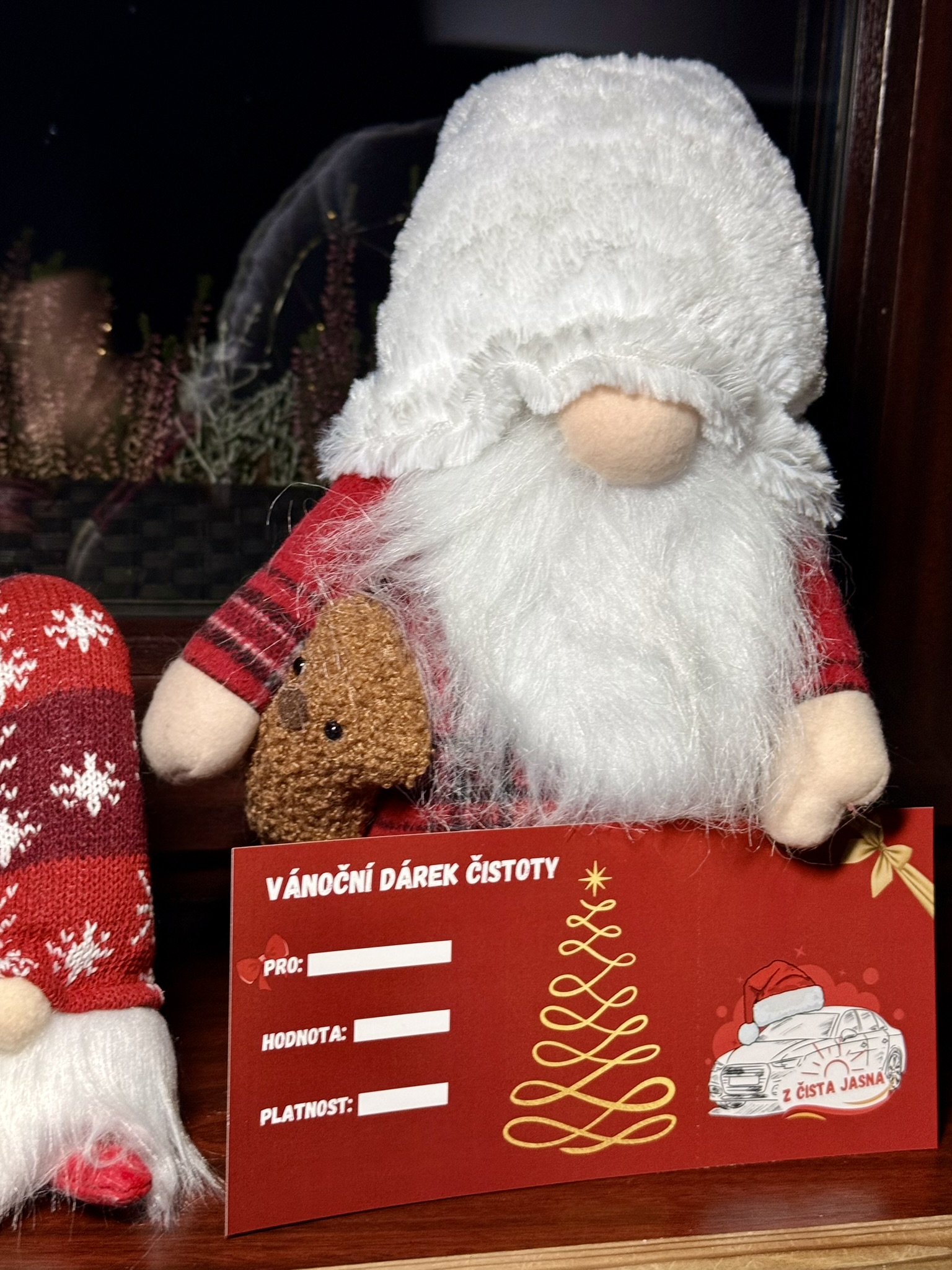 Vánoční dárkový poukaz Z Čista Jasna